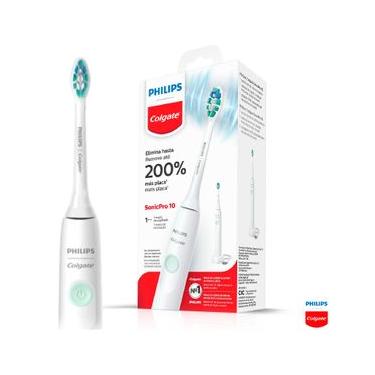 Imagem de Escova Dental Elétrica Series 10 Colgate Branco - SONICPRO 10