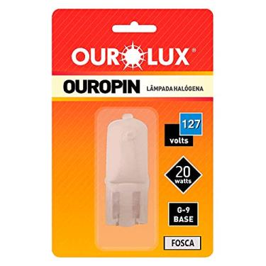 Imagem de Lâmpada Halógena Ouropin G9 20W 127V Fosca Ourolux