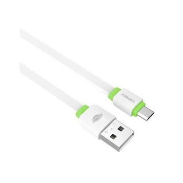 Imagem de Cabo Micro USB 2.0A 1 Metro Branco C3 TECH CB-100WH - C3TECH