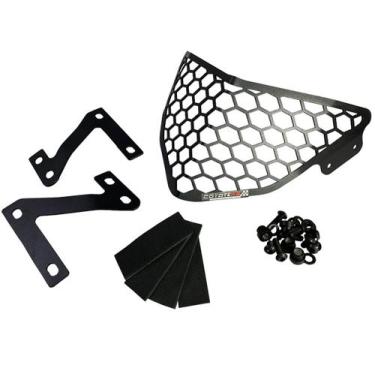 Imagem de Protetor de Farol Principal Modelo Coyote Preto - Lander 250 XTZ ABS a