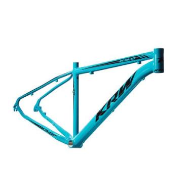 Imagem de Quadro Bicicleta Aro 29 Alumínio 6061 Mtb - KRW, 21, Azul, Preto