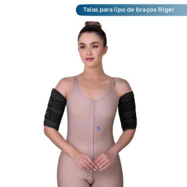 Imagem de Talas Para Lipo De Braços E Braquioplastia Manguito Rigel, ÚNICO, Pret