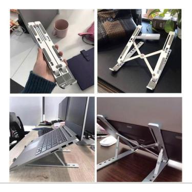 Imagem de Suporte para notebook Regulável Alumínio - Alloy