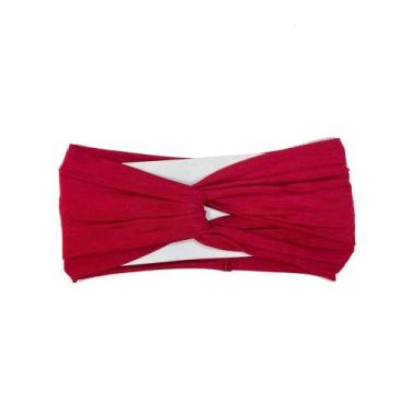 Imagem de Faixa Turbante Aberto Headband Skin Care, vermelho