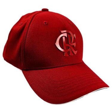 Imagem de Boné Flamengo Licenciado Aba curva Ajustável Oficial Com NF - SuperCap