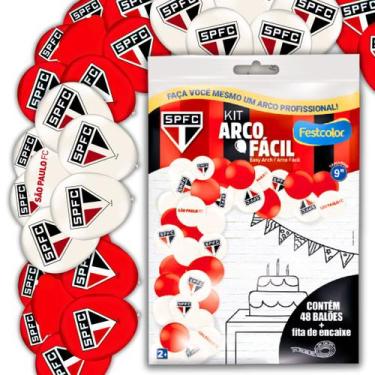 Imagem de Kit Arco Fácil Balão Bexiga Festa de Aniversário e Comemoração - São P