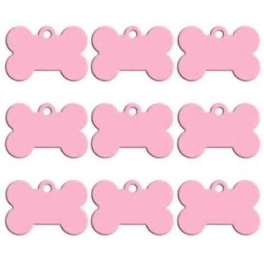 Imagem de Plaquinha de Identificação para pets e animais de estimação com gravaç
