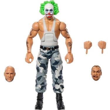 Imagem de Mattel WWE Elite Collection Action Figure & Accessories, Premium Live Event Bushwhacker Luke with Interchangeable Hands & Build-A-Figure Pieces