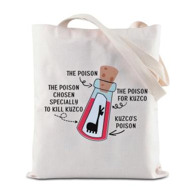 Imagem de ZJXHPO Bolsa de maquiagem Imperadores O veneno escolhido especialmente para matar maquiagem bolsa com zíper para sua lhama estojo de viagem, Bolsa veneno de lhama, 23.5*17 cm, Não