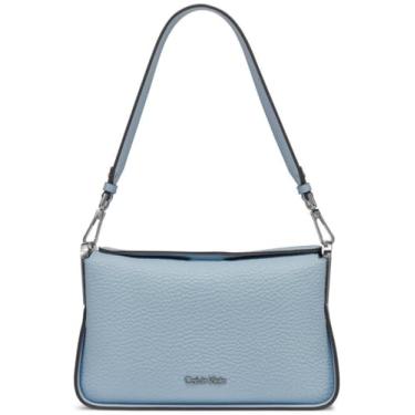 Imagem de Calvin Klein Bolsa de ombro Fay, Azul empoeirado, One Size
