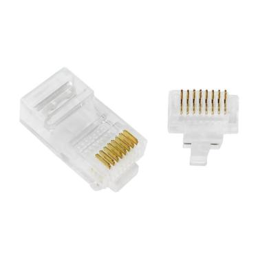Imagem de Plug Modular de Passagem NWT 8P8C RJ-45 CAT6