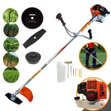 Imagem de Roçadeira VR430S Vulcan 2T Lamina 2 Pontas + Faca Circular de 80 Dente