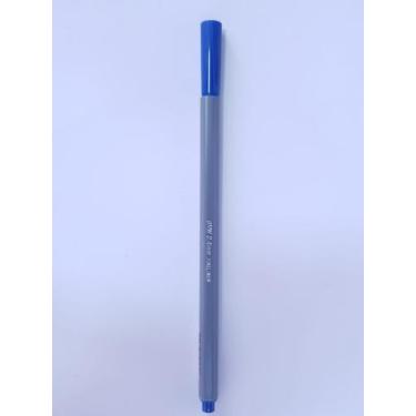 Imagem de Caneta Hidrográfica Fineliner 0.4mm Ponta Extra Fina - BRW, AZUL ESCUR