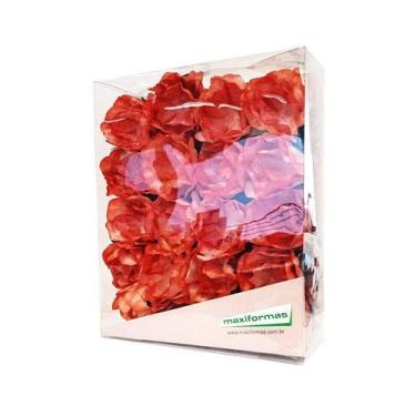 Imagem de Forminha para Doces Finos - La Belle Pintura Artesanal Vermelho- 40 un
