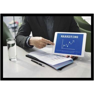 Imagem de Quadro Decorativo Contabilidade Administração Marketing Economia Diret
