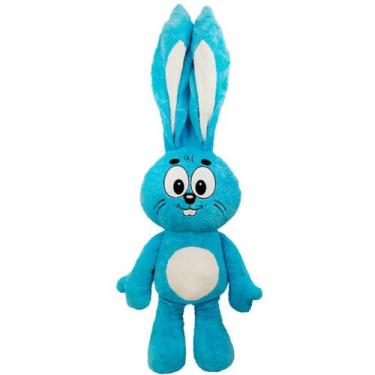 Imagem de Bicho Pelúcia Brinquedo Coelho Sansão Turma Mônica Grande Original - T