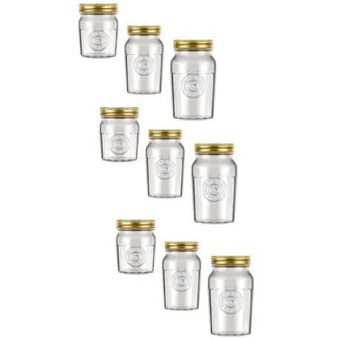 Imagem de kit Potes C/tampa Café Biscoito 9 Tamanhos Vintage Nadir 9Un - NADIR F