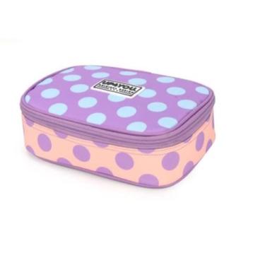 Imagem de Estojo Box Roxo Poá Up4You - Luxcel