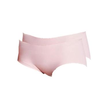 Imagem de Kit com 2 Calcinhas Caleçon Hope 30850, Rosa, EG