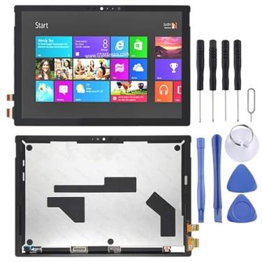 Imagem de tela Tela LCD OEM para for Microsoft Surface Pro 6 1807 com Montagem Full Digitizer (preto) substituição da tela