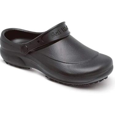 Imagem de Babuch Unissex Softworks Antiderrapante Cozinha Enfermagem (Preto, BR, Adulto, Numérico, 43)