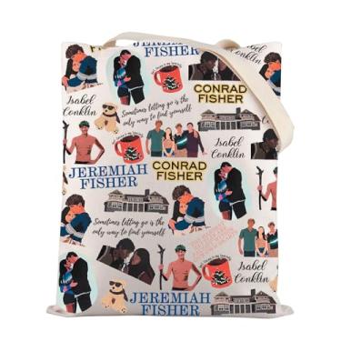 Imagem de Zuo Bao TSITP Presente inspirado TSITP Urso Polar Summer Vibes Tote Bag Drama TV Show Inspirado Presente, Cacau Quente