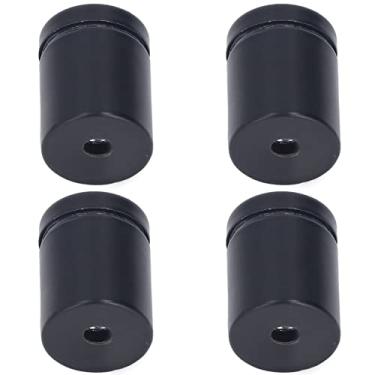 Imagem de Kit de Unhas Publicitárias de Aço Inoxidável, Montagens de Suporte de Vidro Espelhado Com Tampas de Parafuso, para Marcenaria, Painéis de Vidro