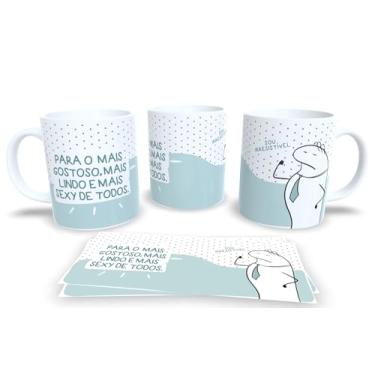 Imagem de Canecas de Porcelana Personalizadas dia dos Pai Frases Engraçadas (Mod.13)