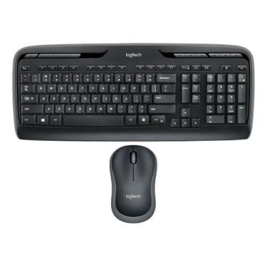 Imagem de Mouse E Teclado Logitech Sem Fio Mk-320 - (920-002836)