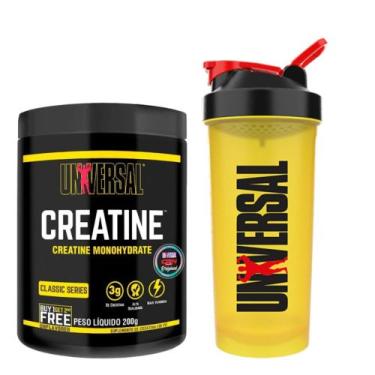 Imagem de Kit Universal - Creatina 200g + Coqueteleira