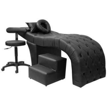 Imagem de Maca Estética Charme Para Cílios + Mocho + Escada material sintético P