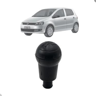 Imagem de Manopla Bola de Câmbio Fox 2003 A 2009 Preto 5 Marcha Ré