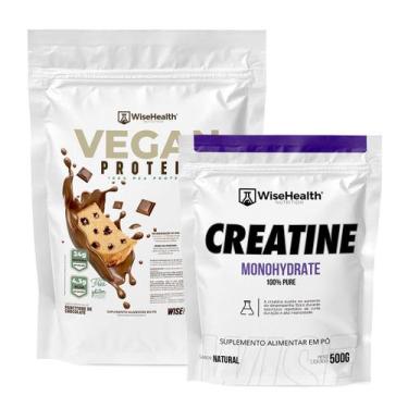Imagem de Kit Creatina 500g + Vegan Protein - Proteína Vegana de Ervilha Panetto