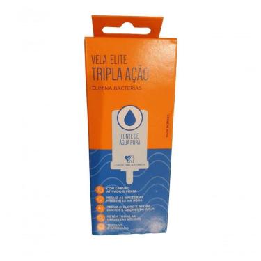 Imagem de Kit 03 Un Vela Elite Tripla Ação Para Filtros Por Gravidade