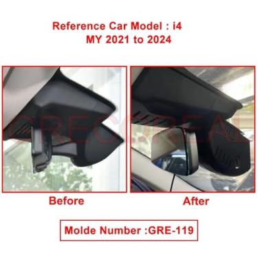 Imagem de Compatível com BMW I Chassis I3 I4 I7 IX IX3 IX1 U11 U12 Dash Cam Dashcam Câmera de painel de carro 4K Wifi Frontal e traseira OEM Plug Play Auto Car DVR(For BMW i4,4K Dual Cam 128GB)