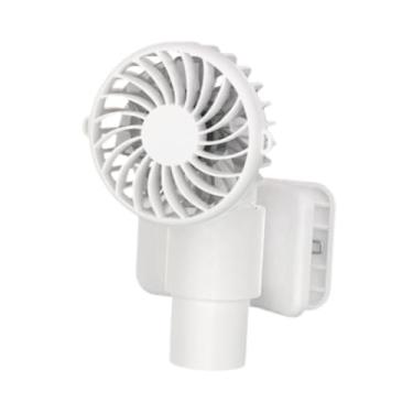 Imagem de Bothyi Clip sobre o ventilador do ventilador Fã conveniente de fã de ventilador de mini -mesa de mesa para quarto para o quarto esporte de cozinha em casa, Branco