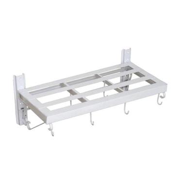 Imagem de Paneleiro Suporte Para Panela Aço Carbono N01 Pequeno Branco - Ouro Mi