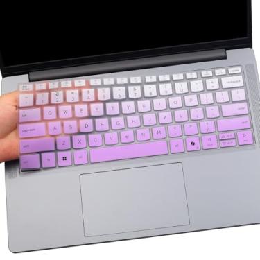 Imagem de i-Tensodo Capa de teclado para 2025 2024 Yoga Slim 7 14IMH9 14Q8X9 35.6 cm, Yoga Slim 7X 14Q8X9M 36.8 cm, Yoga Slim 7 15ILL9 39.6 cm Capa de teclado - OPurple