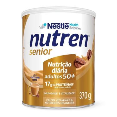 Imagem de Nutren Senior Complemento Alimentar Café com Leite 370g