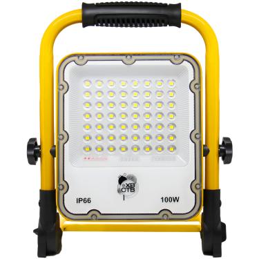 Imagem de Refletor Holofote Led C/ Bateria Recarregável Portátil 100W