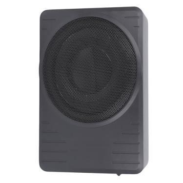 Imagem de Carro de 10 Polegadas Sob Assento Subwoofer Ativo 600W Construído Em Amplificador Bass Premium Slim Ativo Subwoofer, Entrada de Alto Nível para Caminhão, Sensibilidade de