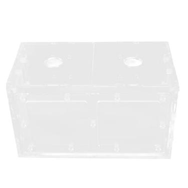 Imagem de Incubadora de Tanques de Peixe, Tampa Acrílica Resistente Ao Impacto Protetor (17 * 9 * 10cm)