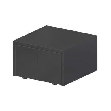 Imagem de Caixa Ferramenta Com Fechadura Metal Preta 600x900x600mm - Fado Implem
