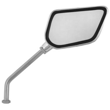 Imagem de Espelho Retrovisor Cromo Forte Esportivo Aza, CROMADO, DIREITO