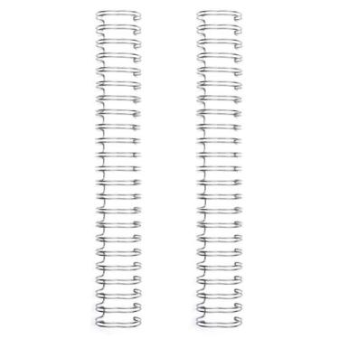 Imagem de Espiral para Encadernação Wire o The Cinch Prata 25mm - 2 Unidades - w