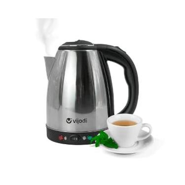 Imagem de Chaleira Elétrica em Aço Inox, 2L, 1500W, 110V, Portátil