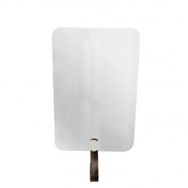 Imagem de Espelho Funcional Hook Branco Alça Rajada 60x40 cm Retangular - e2g De