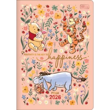 Imagem de Agenda Planner Grampeada Pooh 2026 Tilibra