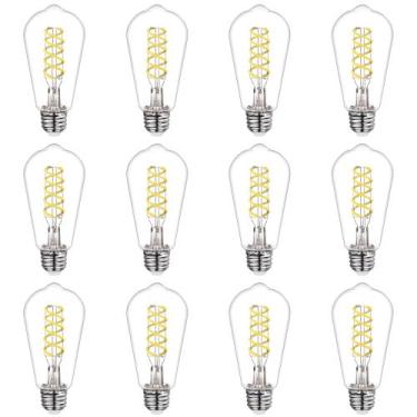 Imagem de Lâmpadas LED Edison BORT reguláveis 6W (equivalente a 60W) 5000K E26