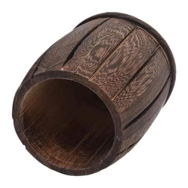 Imagem de simhoa Porta-lápis de madeira, porta-canetas, copo, caixa de presente, organizador de mesa para escovas de dente, pincel de maquiagem para casa, marcadores